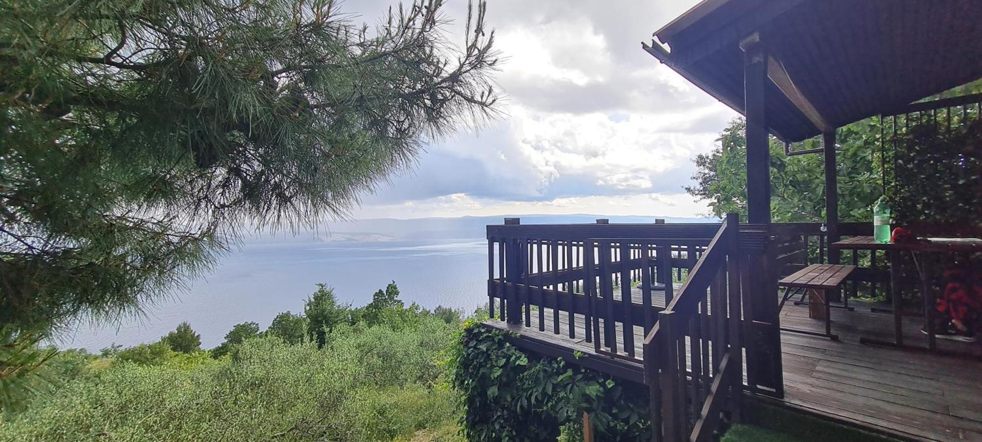 Charismatic Garden Cottage With Sea View Lokva Rogoznica Luaran gambar